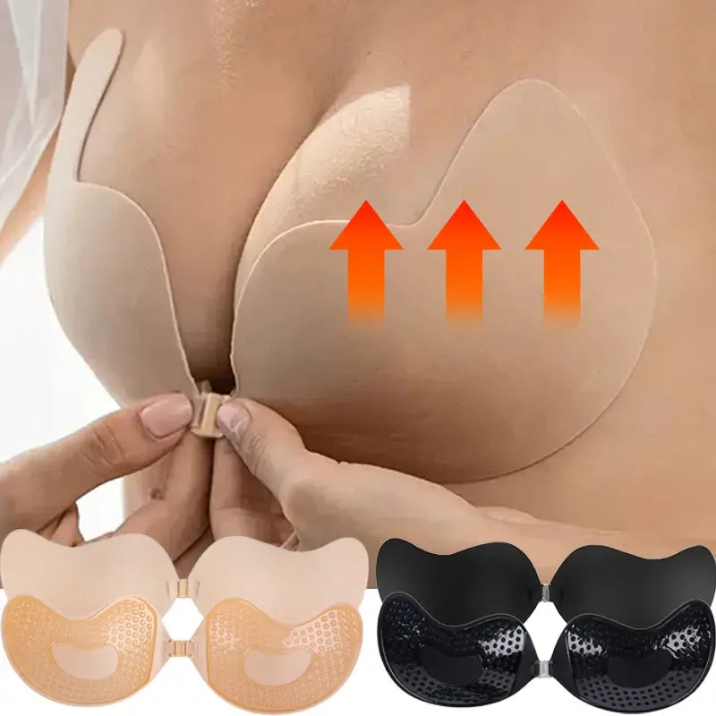 Invisible Self-Adhesive Push-Up Bra with Pads