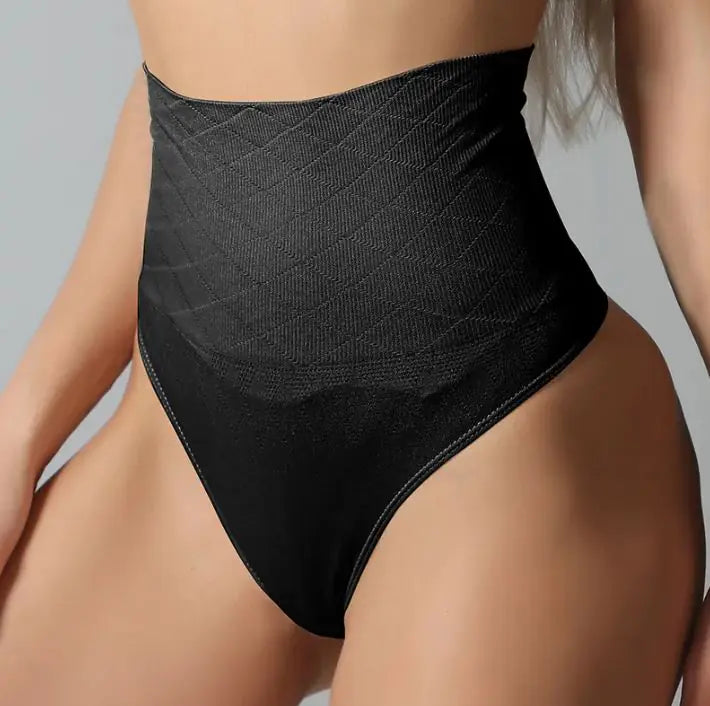 Women's Belly Contracting Hip Raise compressive panties thong
