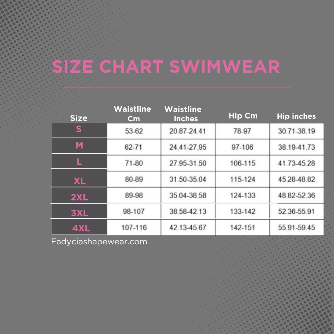 Compressive Tummy Controlling - Push Up Bra Shapewear bathing suit